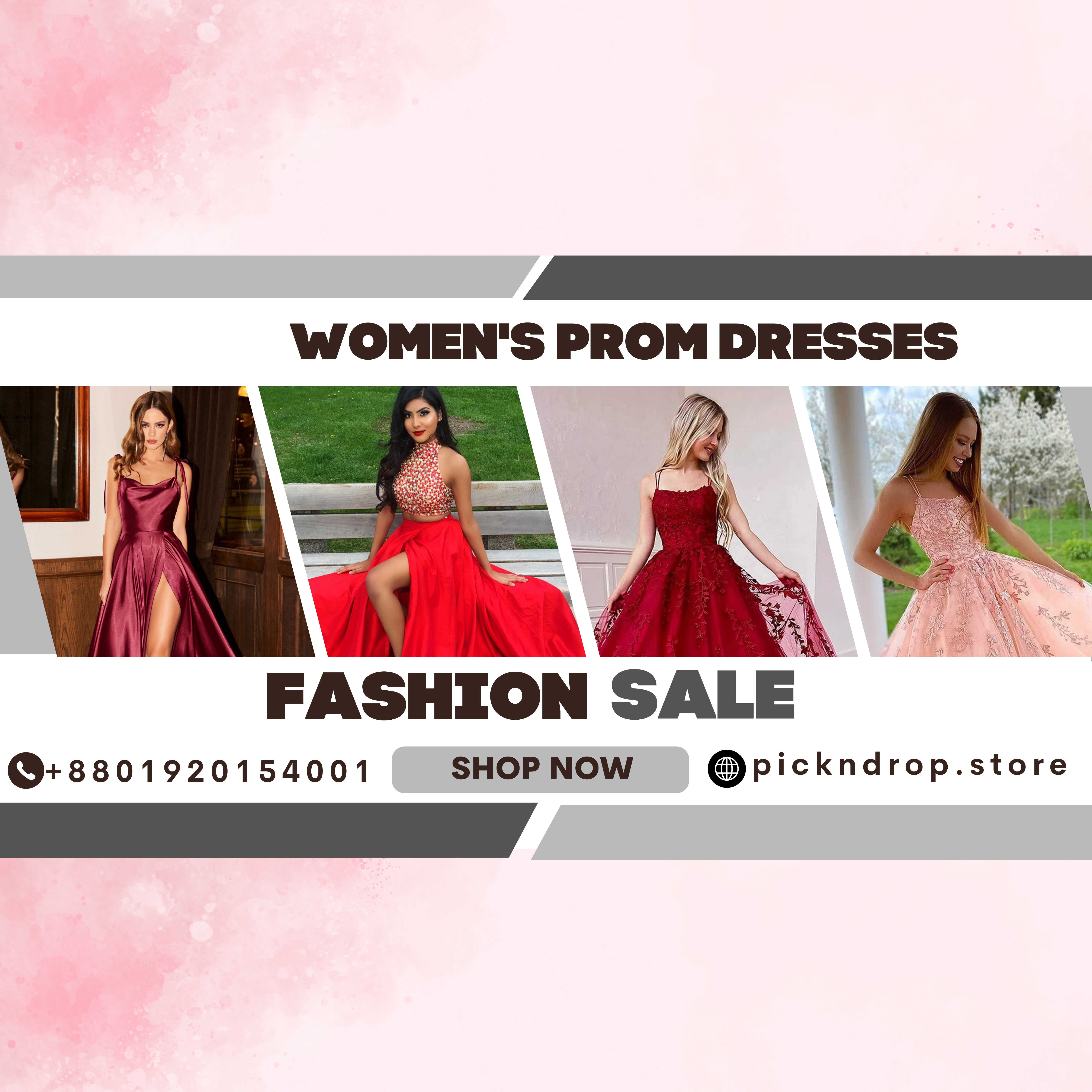 Elegant women’s prom dresses featuring premium fabrics, stylish evening designs, graceful silhouettes, and modern formal fashion trends for the USA and Europe market.
