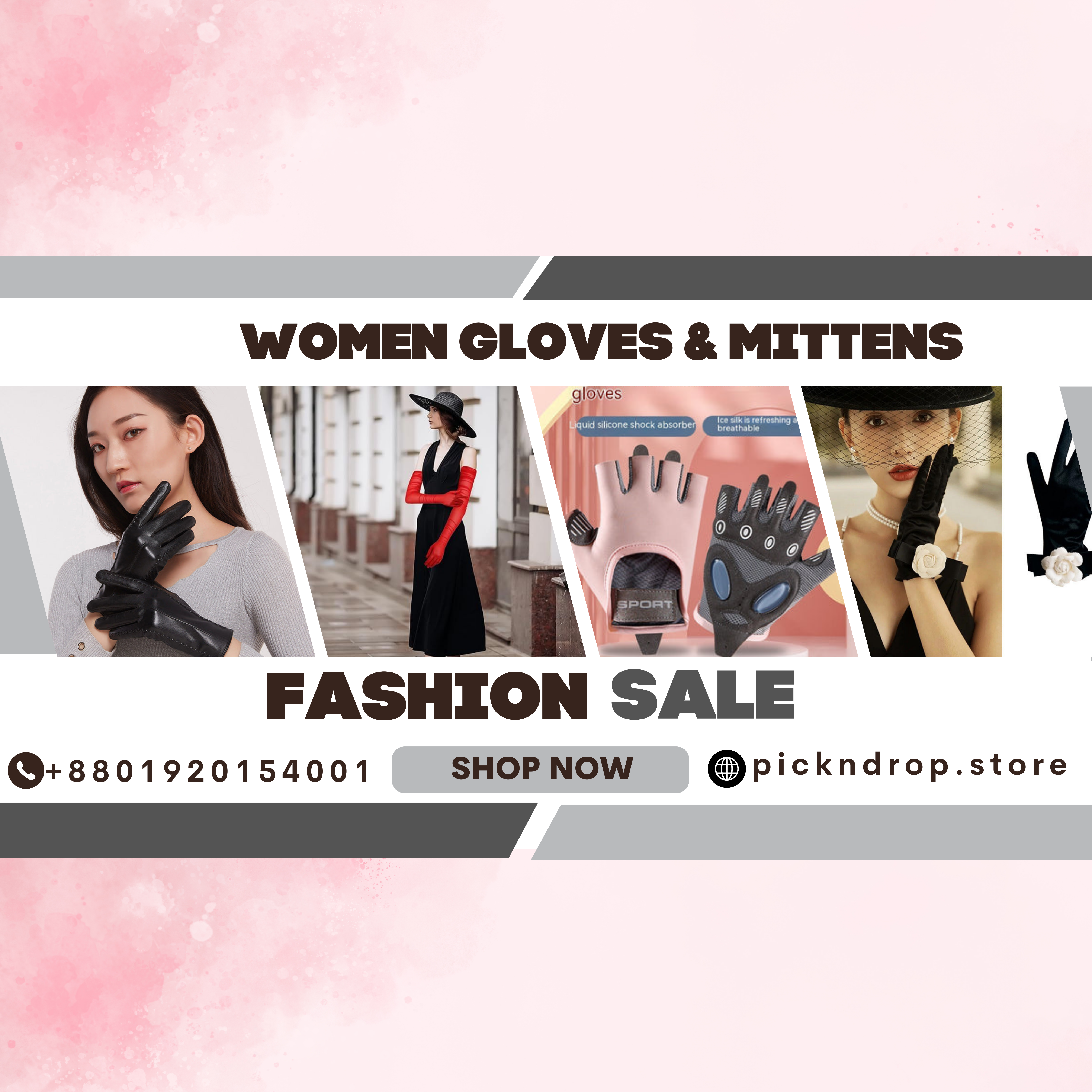 Elegant women’s gloves and mittens featuring soft premium materials, warm winter designs, stylish comfort, and fashionable seasonal accessories for the USA and Europe market.