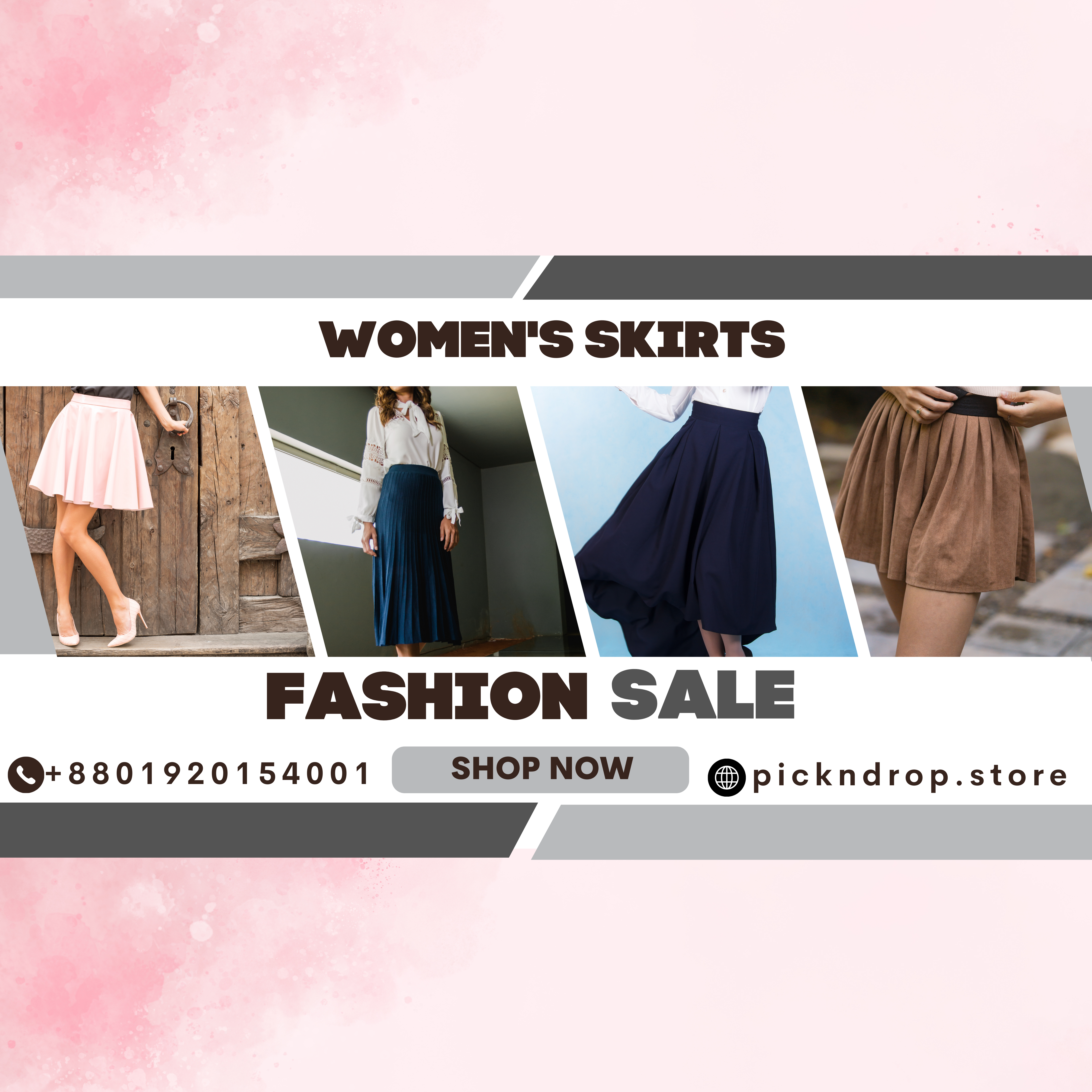 Elegant women’s skirts featuring premium fabrics, modern flattering designs, stylish everyday comfort, and versatile fashion trends for the USA and Europe market.