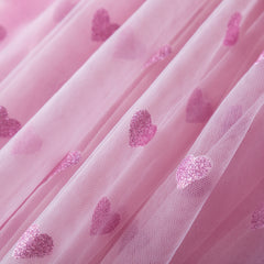 Three-dimensional Wings Mesh Girl Dress