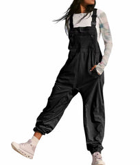 Working Bib Top Pants Amazon Fashion Leisure Tappered Jumpsuit