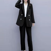 Women's Korean-style Loose Temperament Plus Size Suit