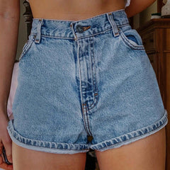Leisure Commute Style Shorts Denim Women