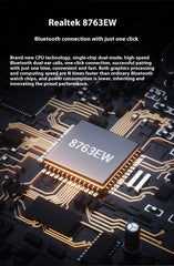 T96 Local Music MP3 Wireless Headset Three-in-one Smart Watch