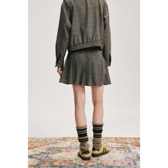 American Preppy Style Sweet Cool Hot Girl JK Skirt