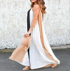 Large size loose slim casual dress