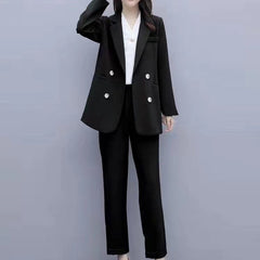 Women's Korean-style Loose Temperament Plus Size Suit