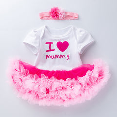 Two-piece dress and headgear