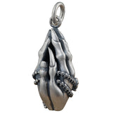 Golden Deer King Pure Silver Retro Matte Thai Silver Pendant