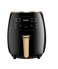 4.5L smart air fryer for home – touch screen control panel close-up
