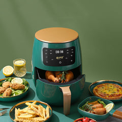 4.5L smart air fryer for home – 1400W touch screen 4-5 person front view