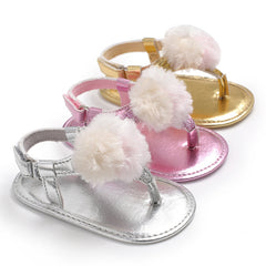 Summer style 0-1 year old baby shoe clip sandals
