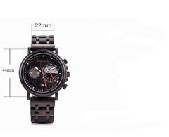 Fashion Chronograph Calendar Laser Watch