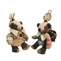 Cashmere Bear Pendant Windbreaker Backpack Bear Car Pendant Cute Keychain Pendant