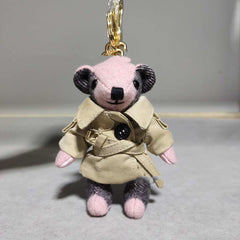 Cashmere Bear Pendant Windbreaker Backpack Bear Car Pendant Cute Keychain Pendant