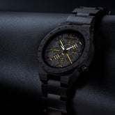 Fashion Retro Craft Men's Quartz Wooden Watch