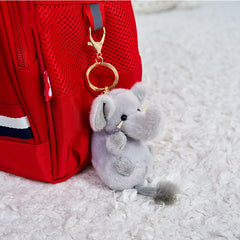 Cute Simulation Plush Toy Doll Car Keychain Backpack Pendant