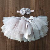 Photo Ins Children'S Clothing Tutu Skirt 0-36 Months Baby Pp Pants Girls Short Skirt Net Gauze Skirt Princess Cake Baby Skirt