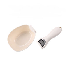 Mini kitchen scale for baking – detachable spoon easy clean close-up