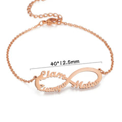English Letter Collarbone Chain Women's Jewelry Stainless Steel Cut Name Necklace