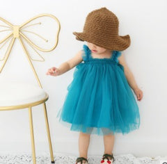 Rica Sleeveless Tulle Dress