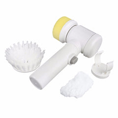 Electric cleaning brush 5-in-1 handheld – cordless ABS handle design