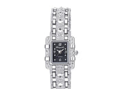 Roman Style Watch Square Diamond-studded Steel Watch 68 Movement Watch