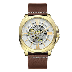 Automatic mechanical movement luminous waterproof watch