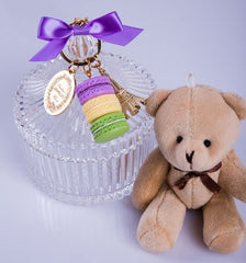 Macaron Pendant Key Ring Bag Buckle Key Ring Female