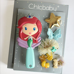 Children hairpin hair rope princess comb