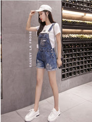 summer new fashion all-match denim shorts