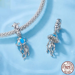 Fantasy Jellyfish Pendant Ocean Style