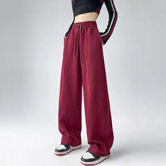Ankela Casual Sweatpants Fleece-lined Thickened