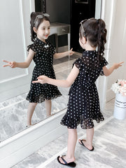 Girls chiffon dress