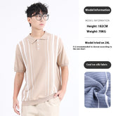 Ice Silk Short Sleeve High-grade Business Style