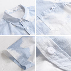 Summer Menswear Trendy All-match Short-sleeved Shirt