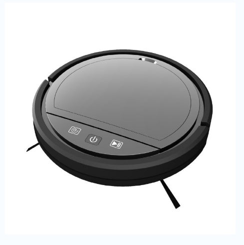 Cordless robot vacuum cleaner home – 2000mAh 120min 350ml dustbox front view