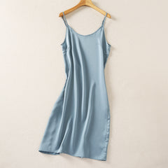 New Women's Clothing Round-neck Long-sleeved Dress With Suspenders