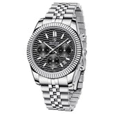 Stainless Steel Calendar Luminous Sports Fashion Men's Quartz Watch