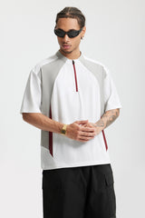 Fashion Men's Stitching Lightweight Long Short Sleeve