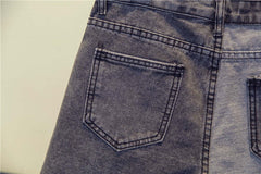 Plus Size Women's Denim Shorts For Women