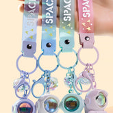 Cartoon Astronaut Gift Bag Pendant Astronaut Couple Keychain