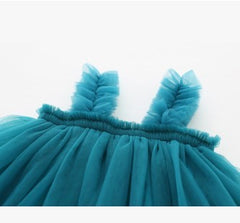 Rica Sleeveless Tulle Dress