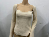 Women's Off-neck Pullover Long Sleeve Top Bottoming Sweater