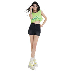 Fashion Personality Denim Shorts For Women