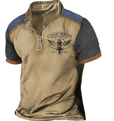 Golf 3D Printed POLO Shirt