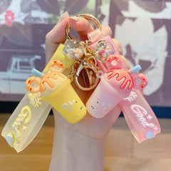 Fashion Creative Ice Cream Keychain Personality