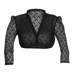 Women's Halloween White Base Lace Stitching Small Shirt Top