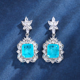 Jewelry Copper Sole Gold Plated Retro Square Suit