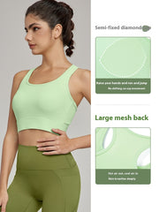 Buckle Sports Underwear Women's Fixed Cup Cool And Breathable